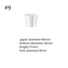 Silicone Rubber Tapered Plug With Hole Food Grade Rubber Stopper for Fermentation Barrel Airlock Valve Brew for Home Beer Bre 7