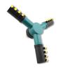 Three-Head Rotating Nozzle for 360° Irrigation In Landscaping and Horticulture