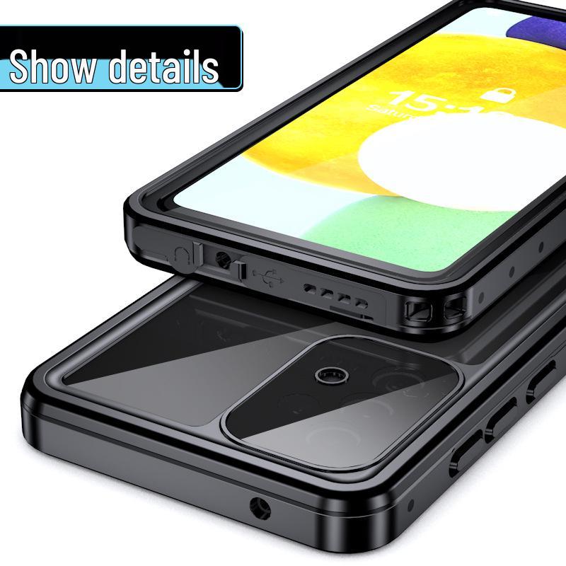 Red Pepper Waterproof Shockproof Case for Samsung A52/A53 - Full Coverage Outdoor & Diving Protection