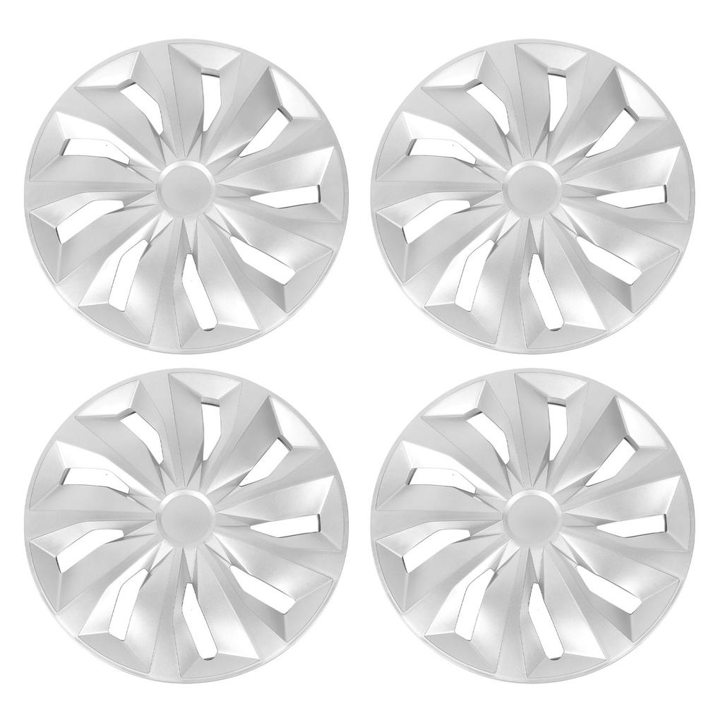 4 Stück 15 Zoll Radkappe Radabdeckung Sportliches Aussehen Schützend Schnappmontage Radfelgenabdeckung