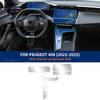 Voor Peugeot 408  2024 2025 Auto GPS Navigatiescherm Beschermfolie Schakelpookpaneel TPU Sticker Interieurfolie