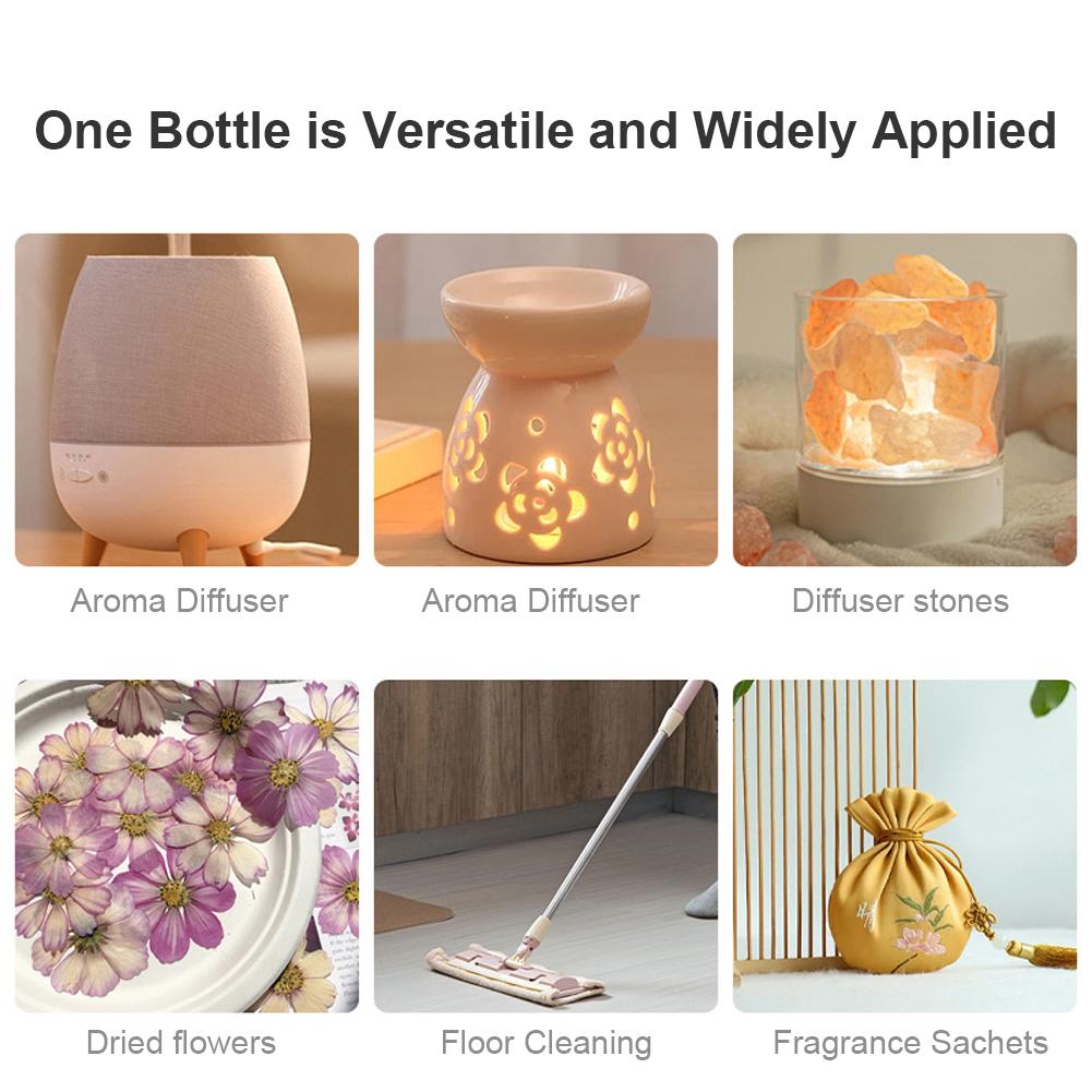 10ML Aromatherapy Diffuser Oils Water Soluble Plant Aromatherapy Oil Aroma Diffuser Fragrance for Aroma Diffuser Humidifier