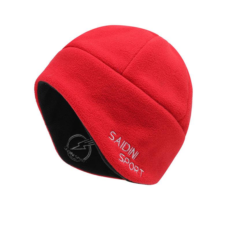 Autumn and winter fleece warm mask hat set outdoor riding windproof cold inner arctic fleece fashion versatile