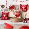1/4 Stück Herzförmige Kissen zum Valentinstag: HALLO VALENTIN, LIEBE FÜR IMMER, und entzückende Liebesdesigns! Heimschlafzimmerdekoration