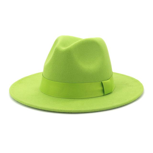 Hoaree Purple Wool Felt Jazz Fedora 
