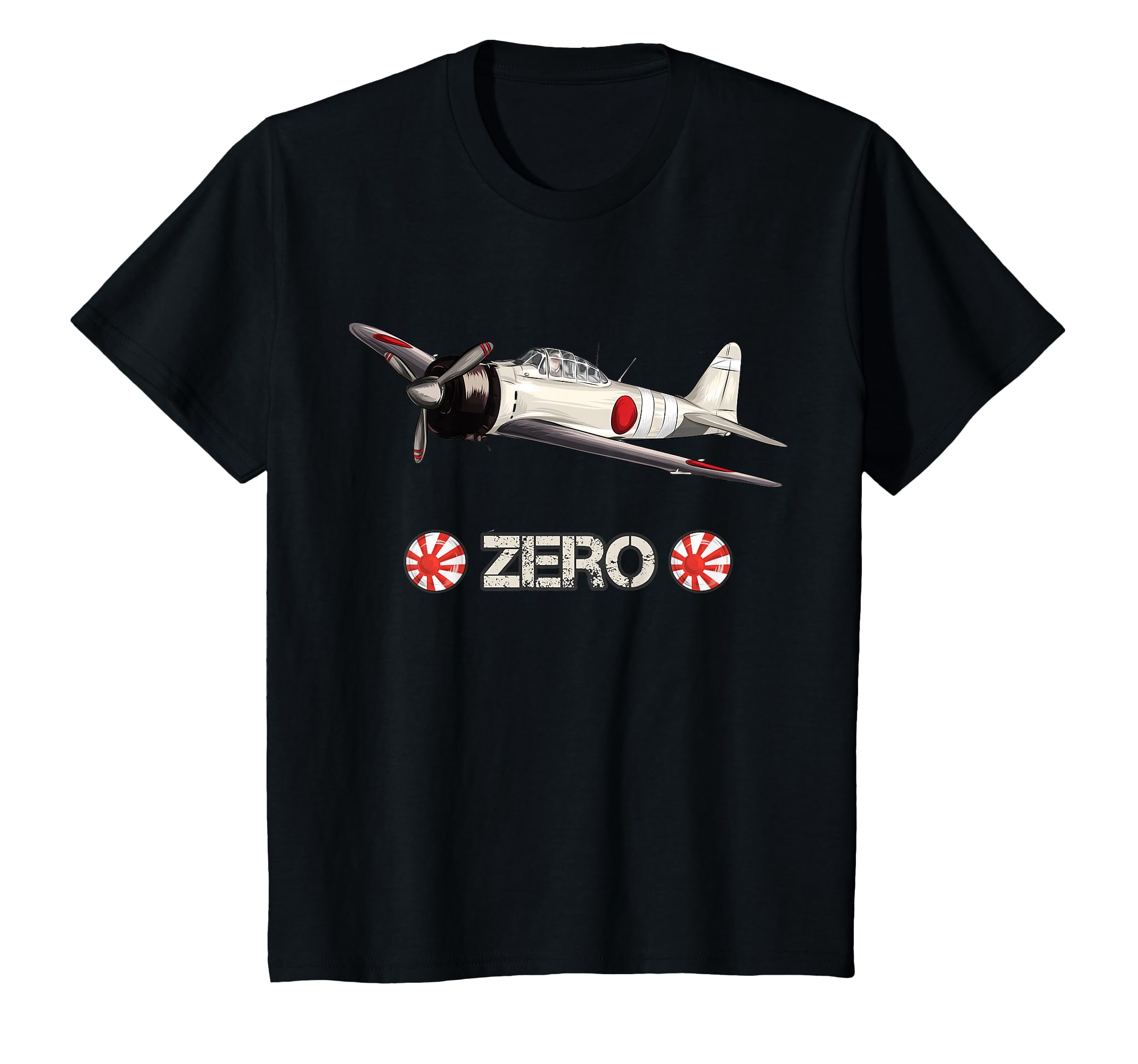 

World War II Japanese Zero Fighter T-Shirt чёрный