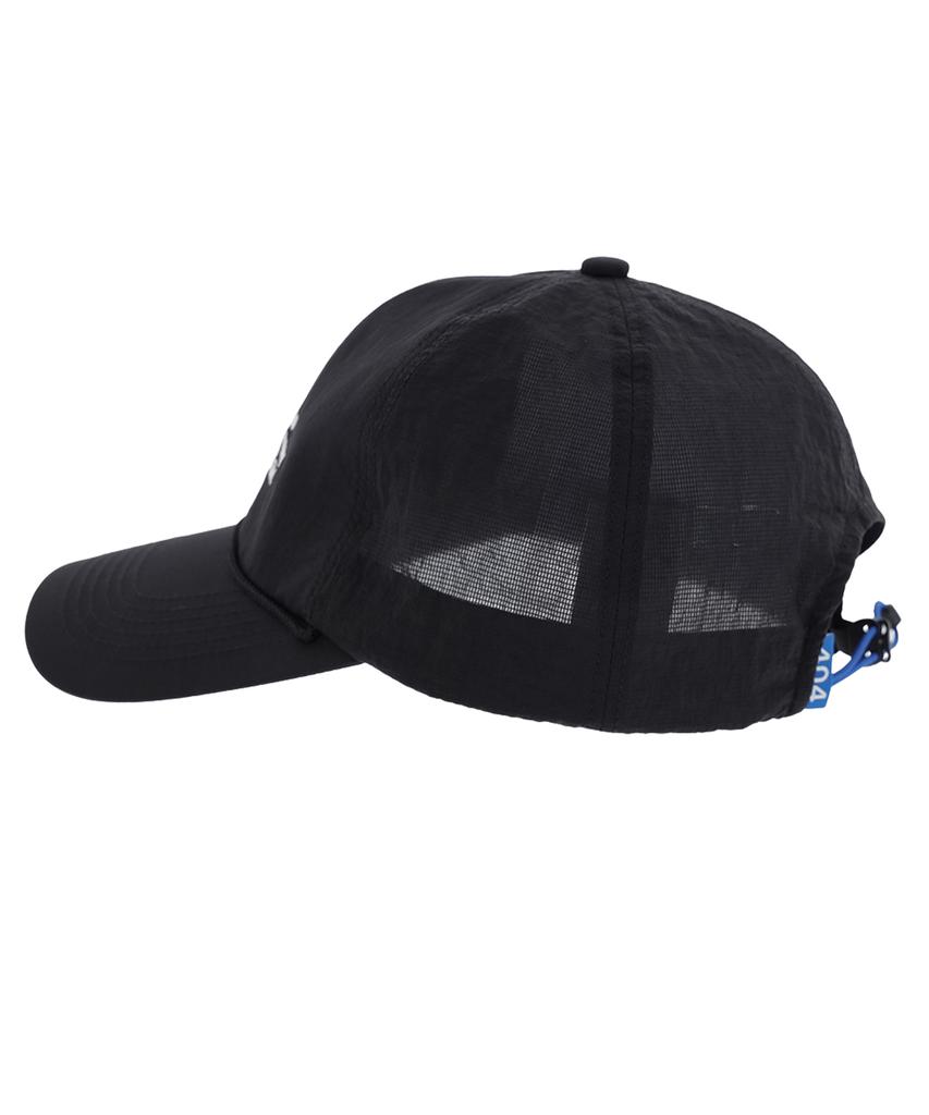 Nonpaundeu Light Mesh Run Ball Cap [Black]