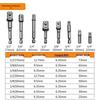 Steel Ball 8-Piece Extension Socket Adapter Set