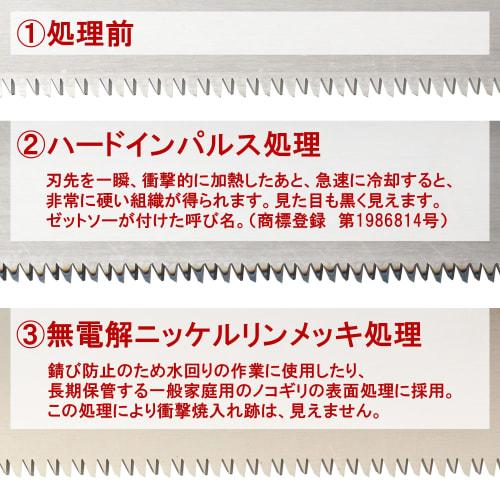 Zettosaw Z Western Waist Saw 180mm Carpenter's Grit Replacement Blade 15211