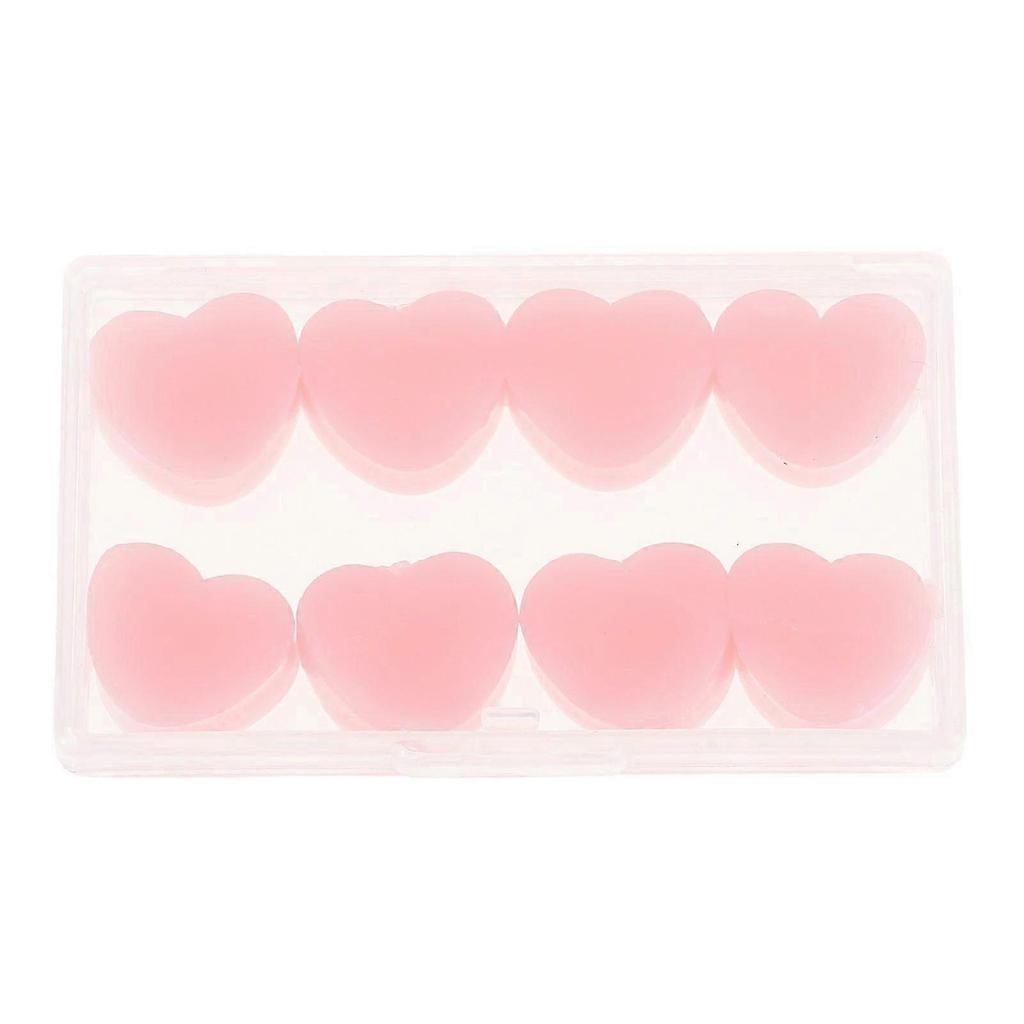 8 Pcs Silicone Earplugs Noise Reduction Earplugs Waterproof Earplugs For Sleeping Swimming Reusable Silicone Mud Earplugs With Carrying Case