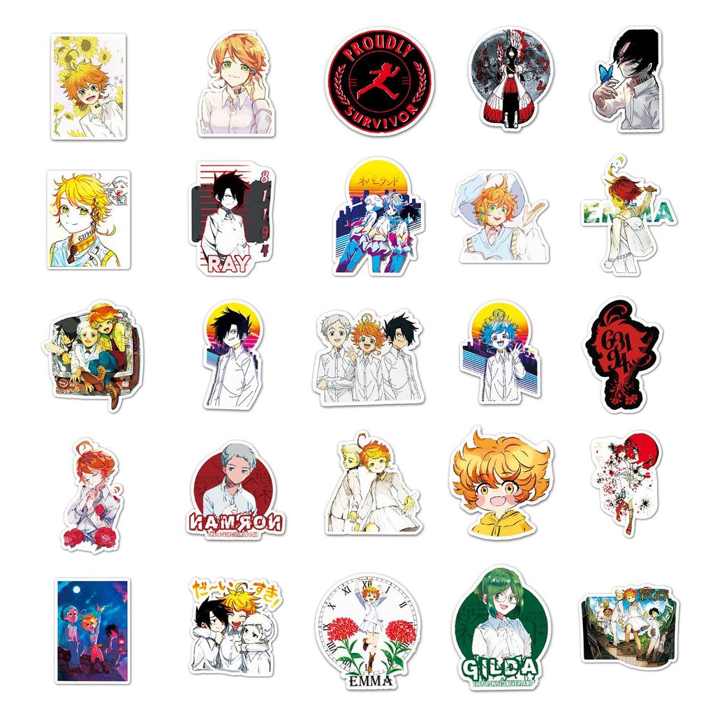 50 Dream Island DIY Cartoon Graffiti Stickers for Luggage, Notebooks & Car Decorations