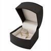 Dark Brown Eco-leather Ring Box
