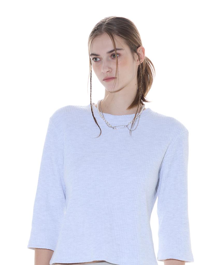 Latizen L14 Waffle T-Shirt (Melange)