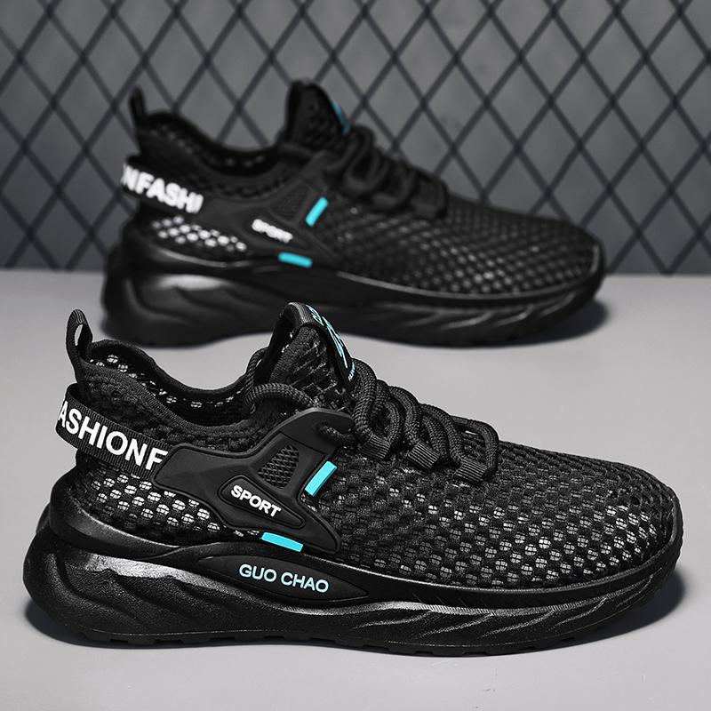 

CYYTL Обувь для мужчин Летние уличные сетчатые кроссовки Повседневная дышащая обувь для бега, тенниса, на платформе, спортивная, для пеших прогулок, роскошные дизайнерские лоферы 44