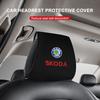 Car Seat Back Headrest Pillow Dustproof Cover for Skoda Octavia 1 2 3 A4 A5 MK2 Fabia Kamiq Kapoq Kodiaq Rapid SCALA