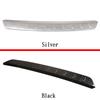 For Land Rover Defender 90 110 2020-2026 Stainless Steel Black/Silver Car Rear Bumper Plate Cover Trim Stickers Car Accessories