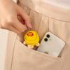 Keychain Pendant, Cartoon Turtle Design 3D Printed Food Keychain, Stress-Relief Buttons Finger-Clicking Keychain