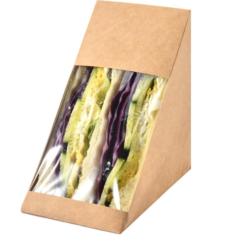 Shangji Triangle Disposable Cowhide Sandwich Box