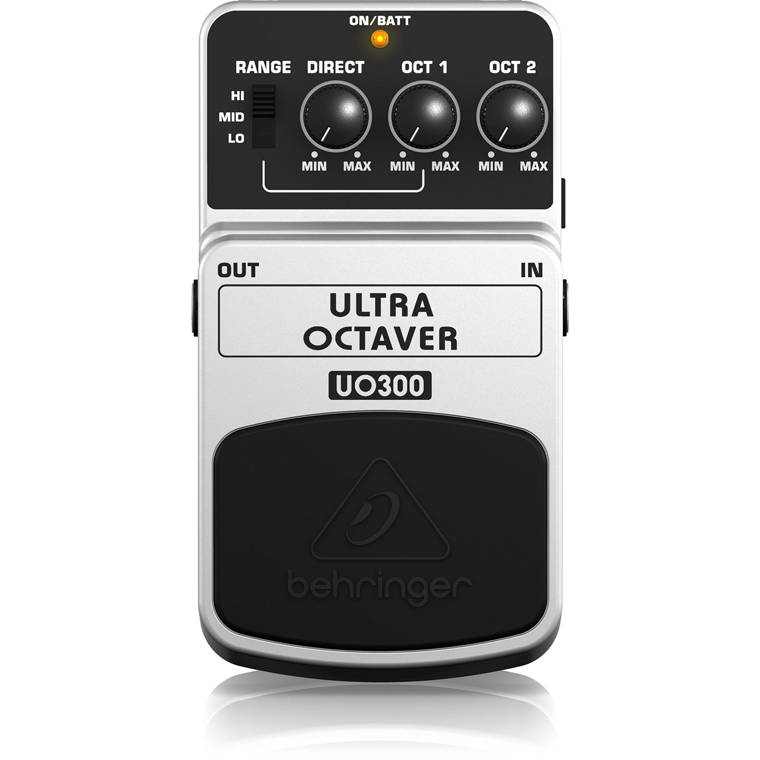 

Behringer UO300 Guitar Effect Pedal, Octaver, Ultra Octaver