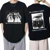 Playboi Carti Red Tour T‑Shirt Graphic Print Unisex Crew Neck Short Sleeve Hip Hop Rapper Tee Casual Streetwear Summer Daily Top for Men Women