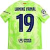 Nike Dri-Fit Spotify Barcelone 24/25 Deuxième Extérieur Décontracté Simple Col Rond Manches Courtes Maillot de Football Homme Hauts Vert FQ2022702