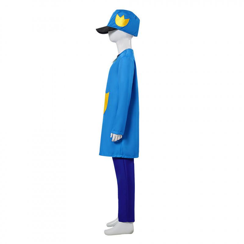 Cosplay kostým Dog Man pro anime hraní rolí z polyesterové tkaniny pro děti a teenagery