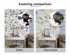 Thick Waterproof Wall Panels Floral PVC Wallpaper, Self-Adhesive Peel and Stick for Bedroom Feature Wall