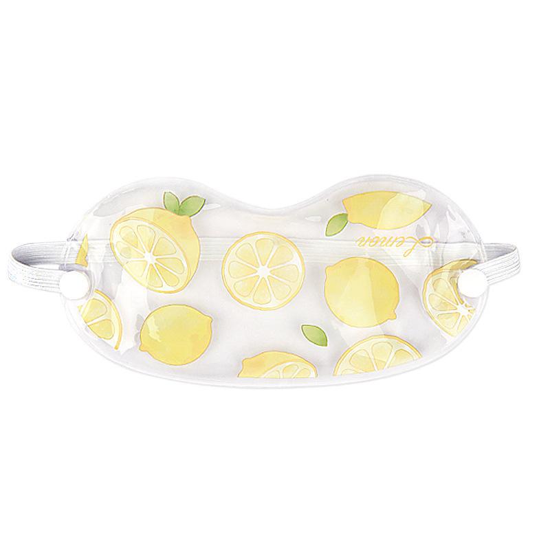 Popular Gel Eye Mask with Removable Liner: Hot/Cold Therapy, Light-Blocking, Cartoon Fresh Fruit Design