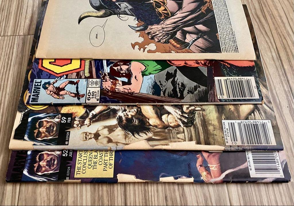 [USED] Conan the Barbarian Vintage American Comics Complete Set of 12 Volumes!