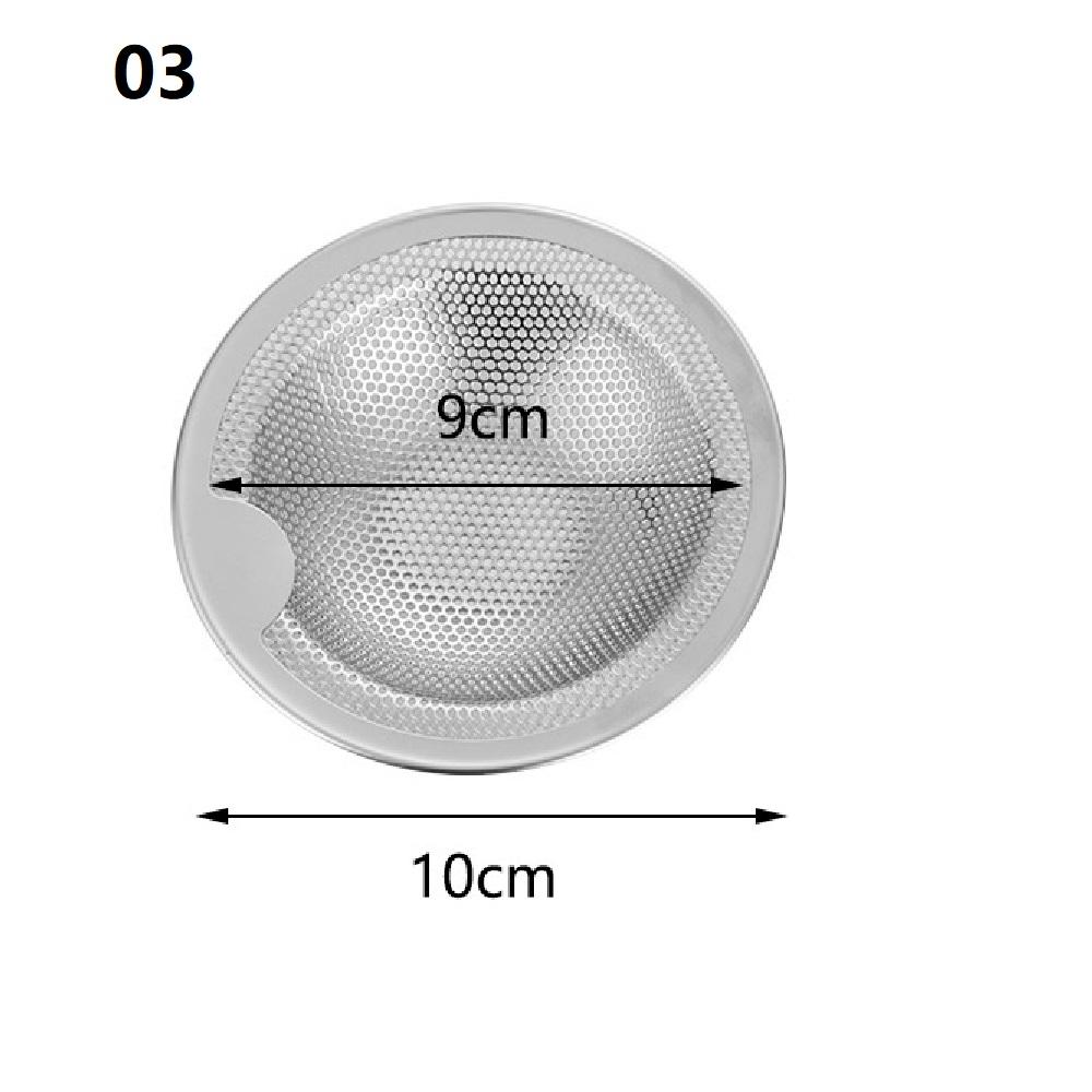 Kitchen Stainless Steel Mesh Shape Sink Strainer Drain Filter Washbasin Bathroom Toilet Plumbing Floor Drain Sewer Sink Filter
