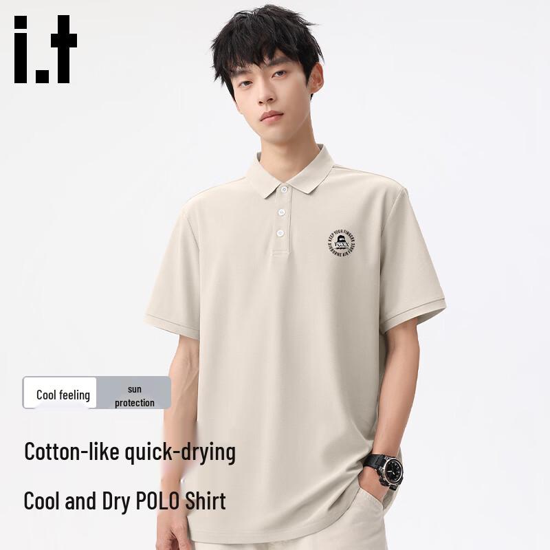 Fingercroxx Men s Retro Quick-Dry Short-Sleeve Polo Shirt L