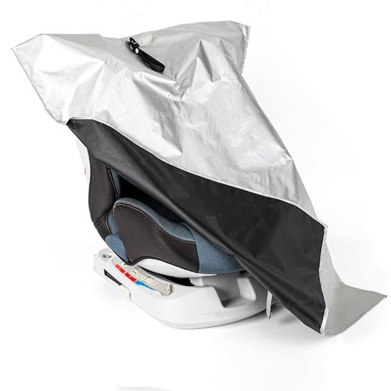 Yousheng Baby Car Safety Seat Sunshade Cover Portable Foldable Reflective UV Shielding Sunlight Heat Blocking Universal Infant Automotive Safety Seat