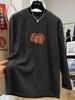 Plus Size Sister: Vintage Pumpkin Long-Sleeve Women's T-Shirt (Early Spring 2026 Collection)