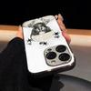 T-Tylers The Creator Phone Case Luxury Glass Phone Case For IPhone 17 16 15 14 13 12 11 Pro Max Plating Frame Cover