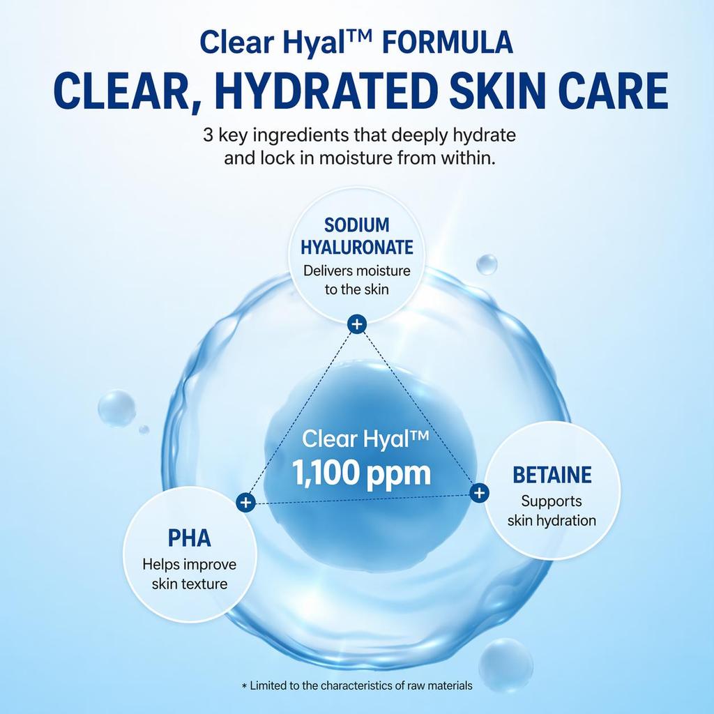 THE LAB by BLANC DOUX Clear Hyal Perfect Glow Sun Essence 40ml (3 Options) - DAISO