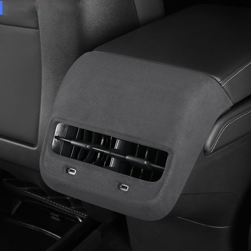 For Tesla Model 3 Rear Air Vent Outlet Anti-Dirty Cover Trim For Model Y -2023 Accessories Air Outlet Lower Decorative