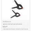 Nylon Woodworking Spring Clamp - A-Type, 2" & 4" Plastic Background Fixing Clips