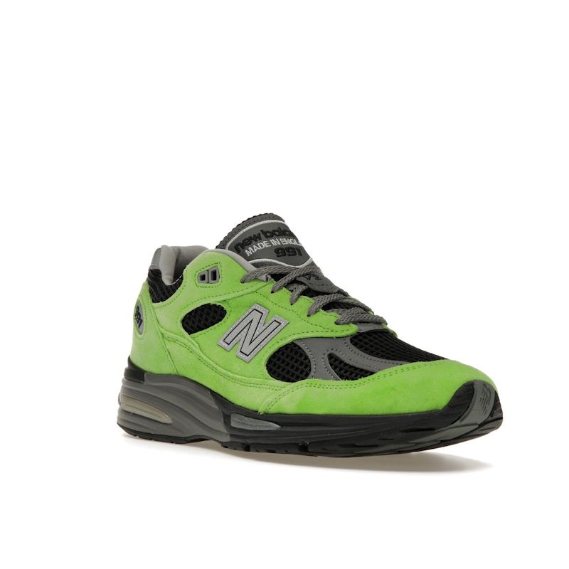 New Balance 991v2 Made in England City Exclusives Pack - Europa Unisex Sneaker Grün U991OB2