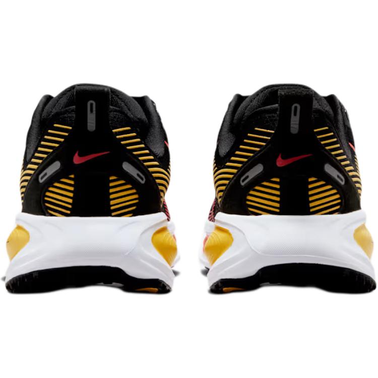 Nike Vomero 18 Fabric Comfortable And Lightweight Low top Kids' Running Shoes Black Red Orange Teenagers HQ2157-009