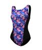 Akuatika Women'S Mid-Cut Indoor Swimsuit Aqa1494 3-Piece Pouch Set