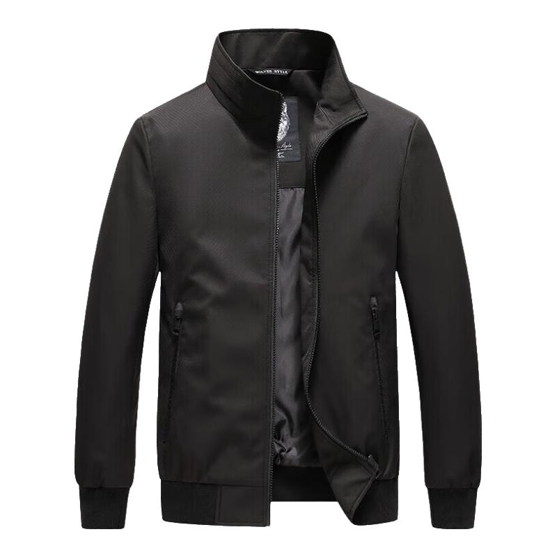 

Septwolves Men s Autumn Herringbone Stand-Collar Jacket XXL