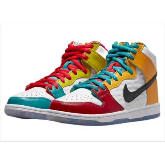 

Nike Dunk High SB x FroSkate All Love No Hate 2022 Shoe DH7778-100 EU 38 різнокольоровий