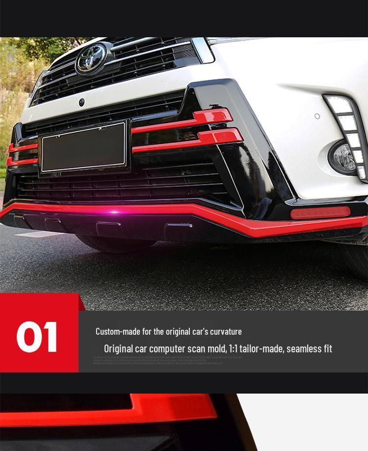 Compatible with Front and Rear Bumpers of Toyota Highlander Models from 2009-2011, 2012-2014, 2015-2018, and 2020.