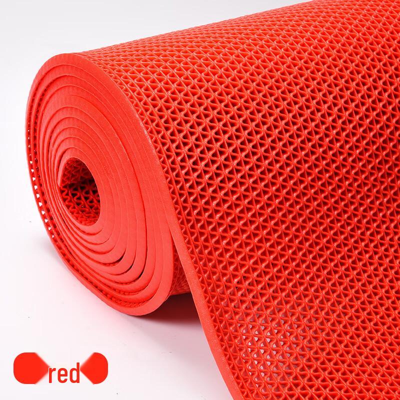Luxchic S-Shaped Hollow PVC Anti-Slip Drainage Mat