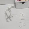 1 Set Multi-Articulable Skull And Bone Puppet Decoration Action Figures Three-Dimensional Skull Model Assembly Toy Gift