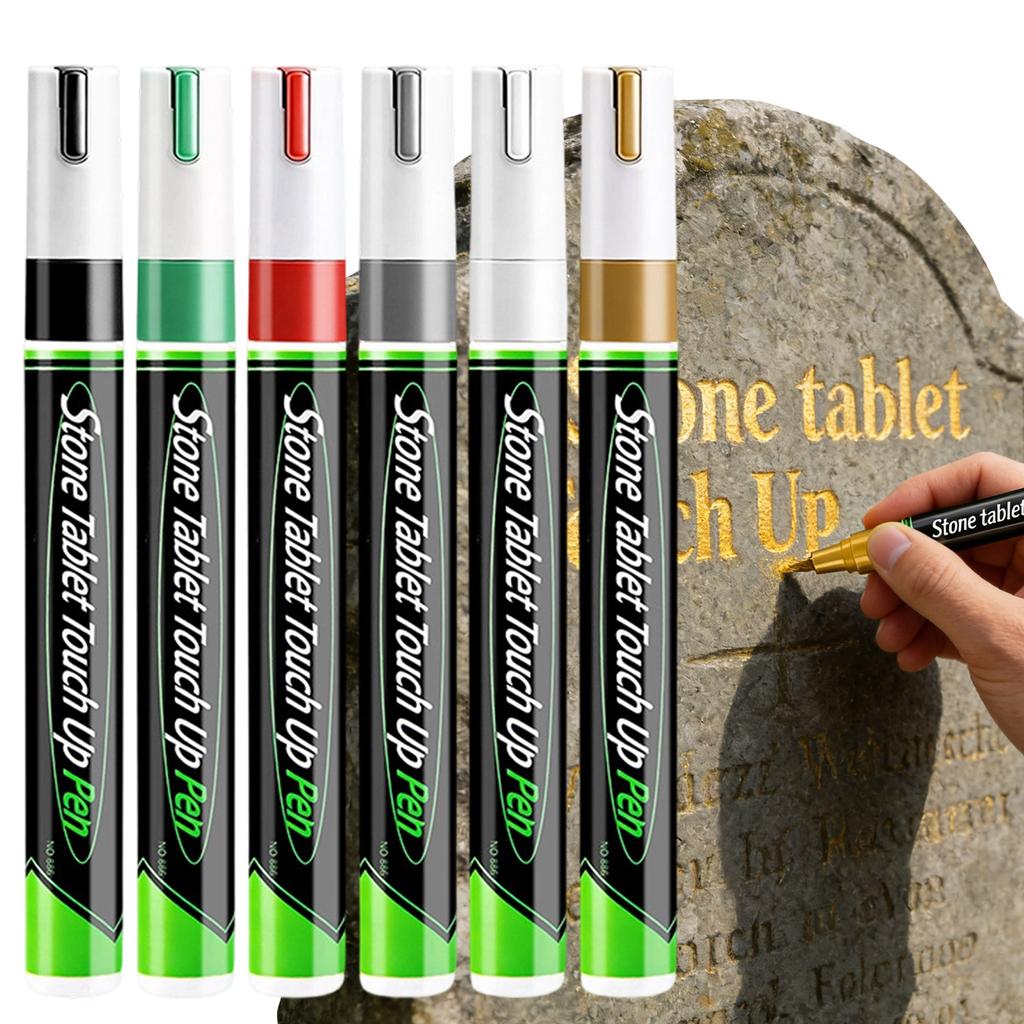 Pet Tombstone Paint Pen, Inscription Metal Pen, Paint Is High Temperature And And Not Easy To Fade2ml