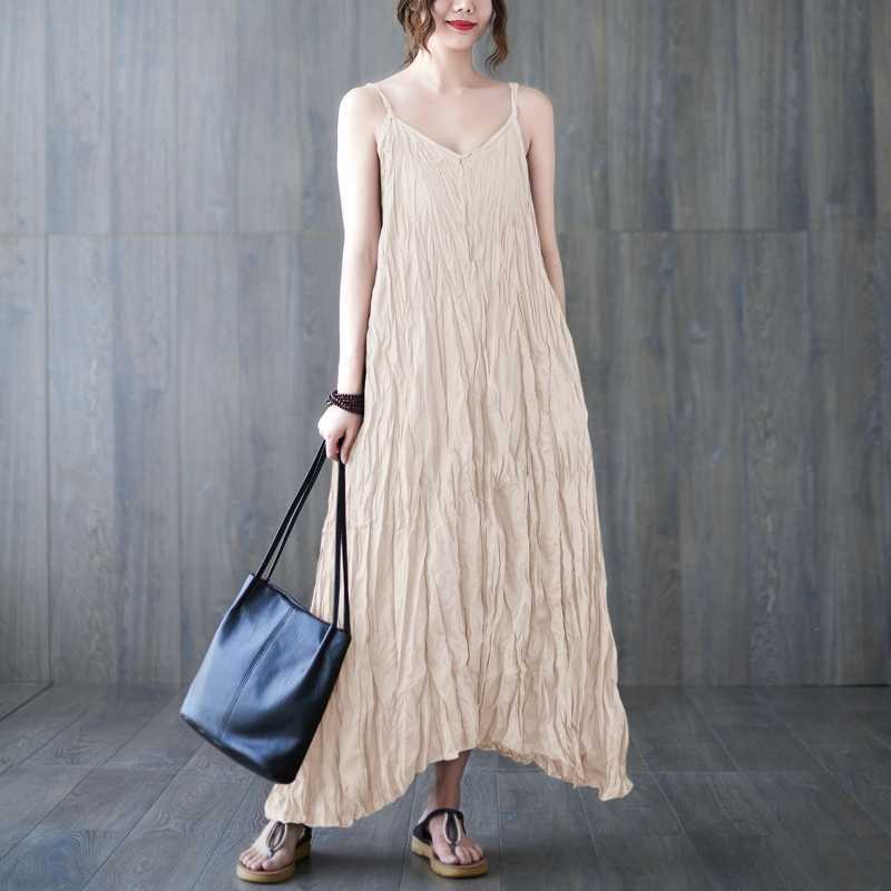 Summer Camisole Long Dress for Women