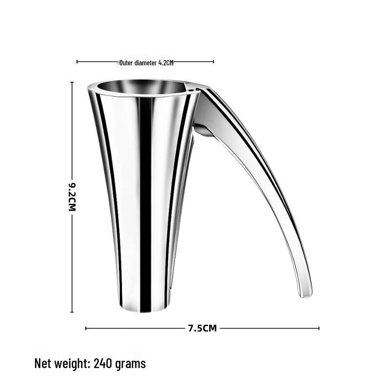 ZISIZ Vertical Funnel Nut Cracker