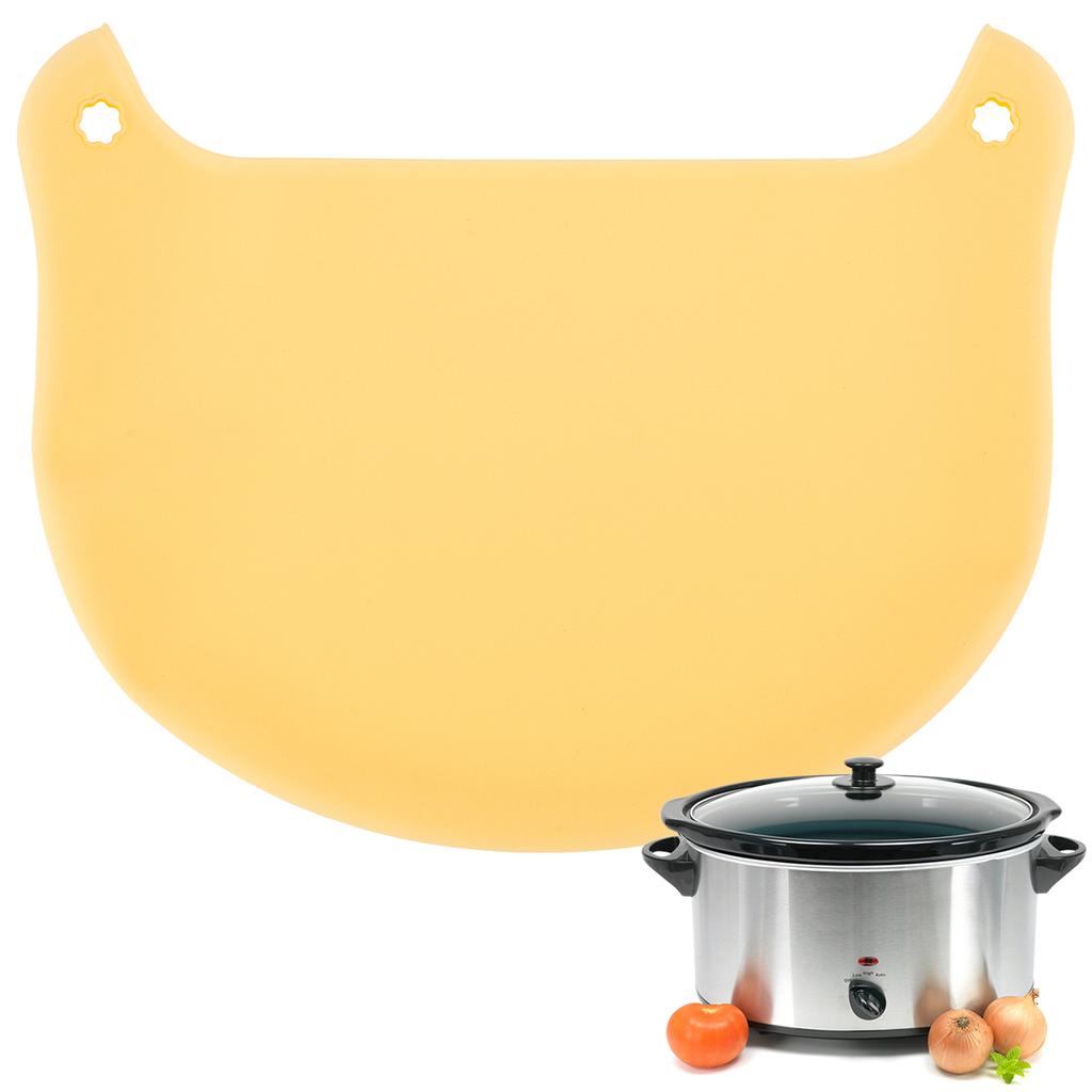 Silicone Slow Cooker Liners Reusable Silicone Slow Cooker Divider Leakproof Hear-Resistant Slow Cooker Insert Liner Dishwasher