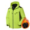 Outdoor Three-in-one Jacket for Men and Women, Two-piece Jacket, Silver Fox Velvet Jacket